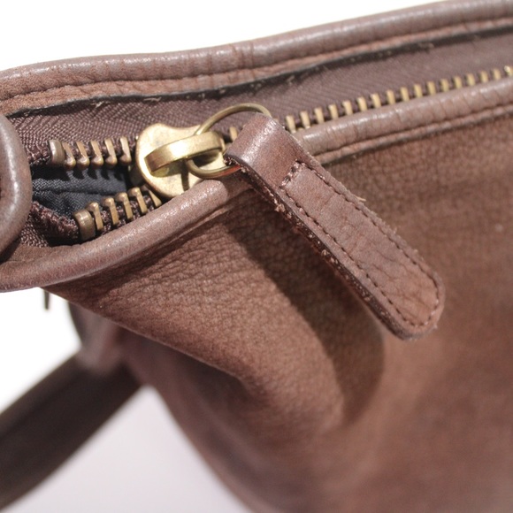 Vintage Coach #4952 Helen’s Legacy Nubuc Leather Bucket Cross Body Shoulder Bag - Picture 6 of 16